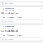 seul avec facebook friend requests