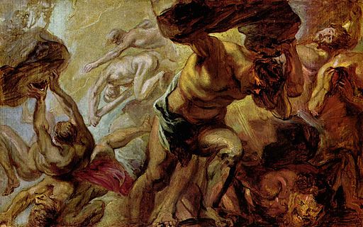 La chute des Titans - Rubens