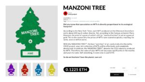 Manzoni Tree - NFT - Emmanuel Guez - Caroline Zahnd